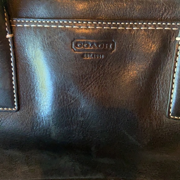 black coach bag - Picture 3 of 3